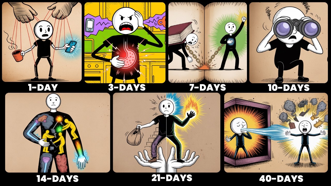 7 уровней библейского поста (от 1 до 40 дней)