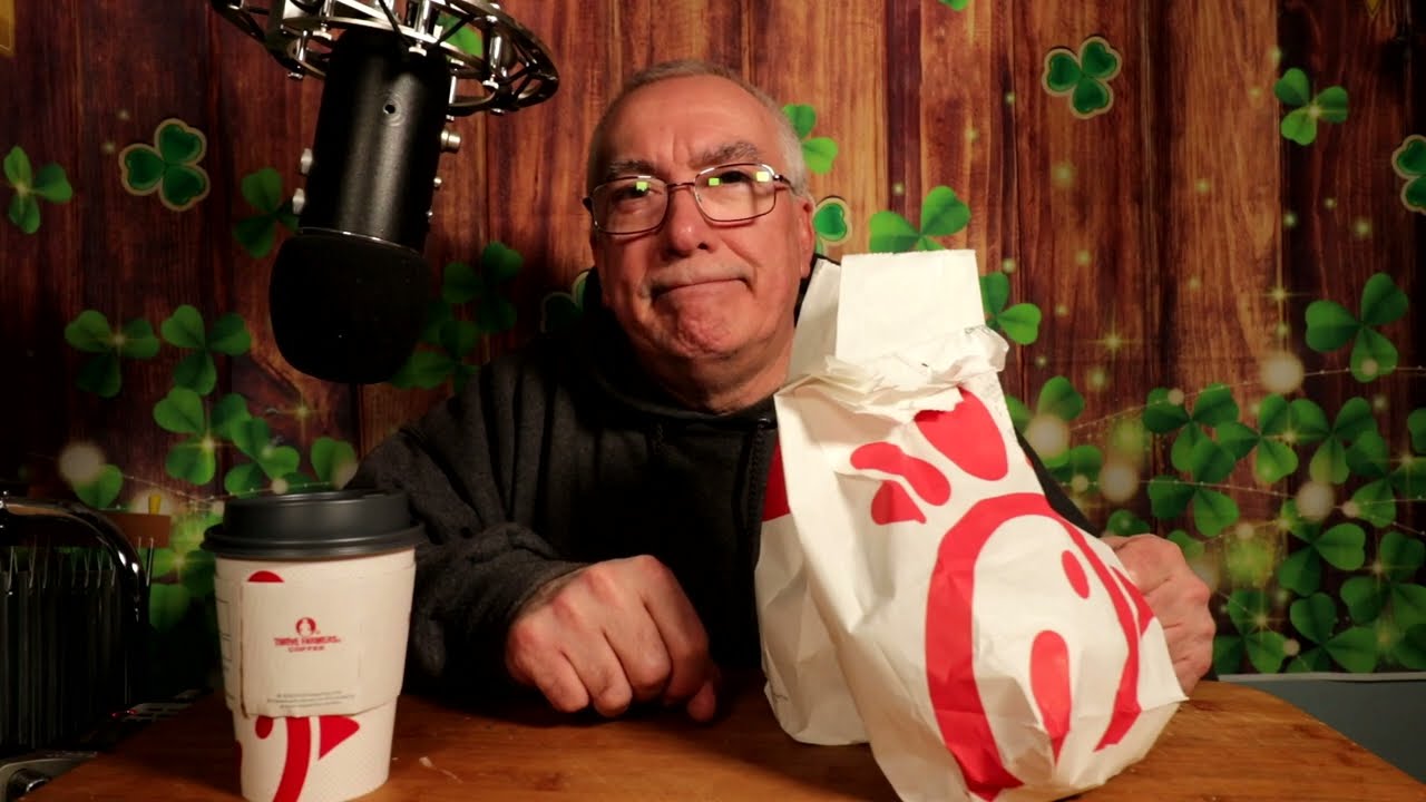 ASMR Eating a Chick-fil-A Breakfast whispering