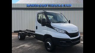 Unregistered IVECO Daily 7T Chassis walkaround / introduction