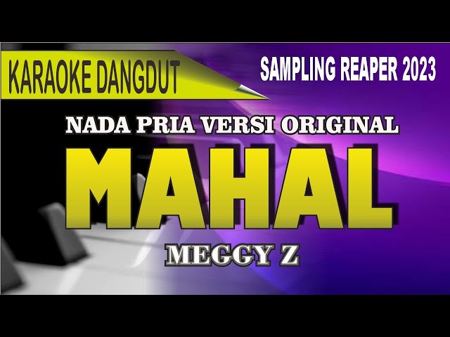 Karaoke dangdut Mahal - Meggy Z class=