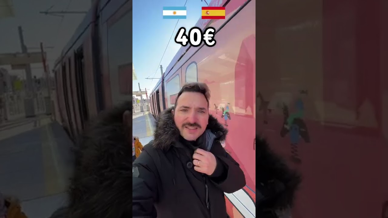 Colarse en el tren en ESPAÑA