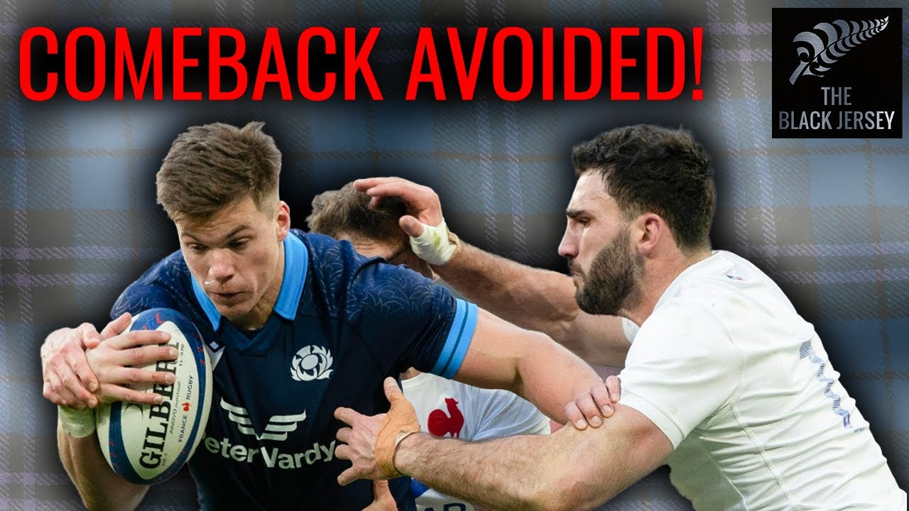 RUGBY ANALYSIS How Did France Stop Scottish COMEBACK? 2023 Six