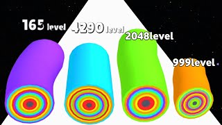 Layer Runner vs Sandwich Runner - ASMR Gameplay (Freepya, Math Games) Infinity Run