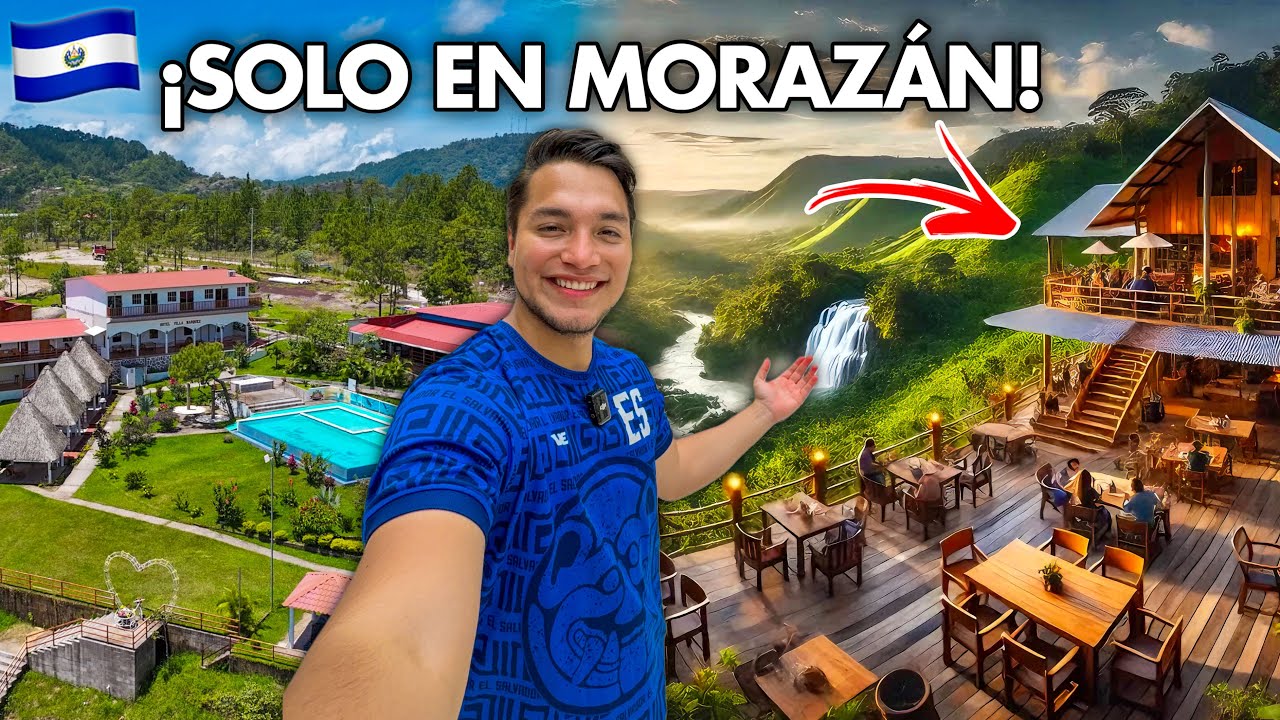 No esperaba ENCONTRAR estos lugares en MORAZÁN El Salvador 🇸🇻😱 ¡ÚNICOS!