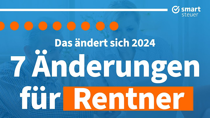 7 wichtige Neuerungen für Rentner 2024