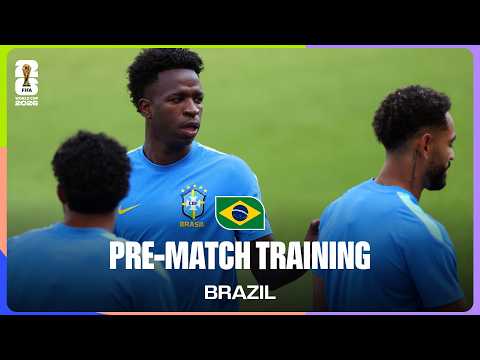 Brazil Train Before Japan | FIFA World Cup 2026™