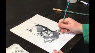 Batman - Easy Acrylic Painting