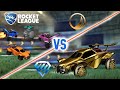 4 Noobs vs. 1 Diamond | Rocket League