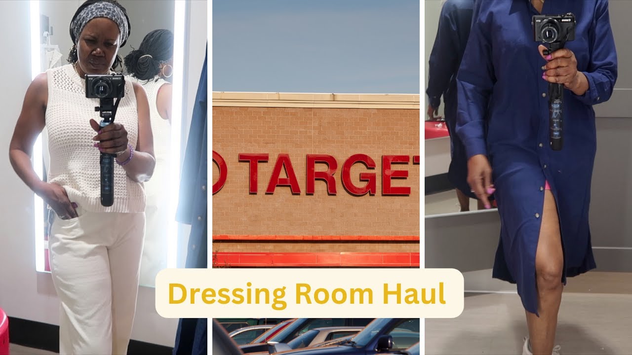 VLOG|TARGET DRESSING ROOM TRY ON HAUL