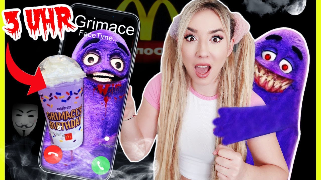 GAME MASTER böse WAHRHEIT lüften (Facetime niemals mit lila Grimace aus Mcdonalds 3 Uhr nachts)