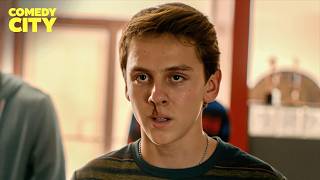Karate Sensei Makes Fun Of Kid With A Cleft Lip | Cobra Kai (William Zabka, Jacob Bertrand)