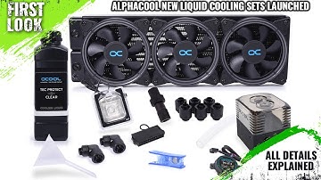 Alphacool New Liquid Cooling Sets Wind ST30 And XPX Aurora Launched - Explained All Spec, Features
