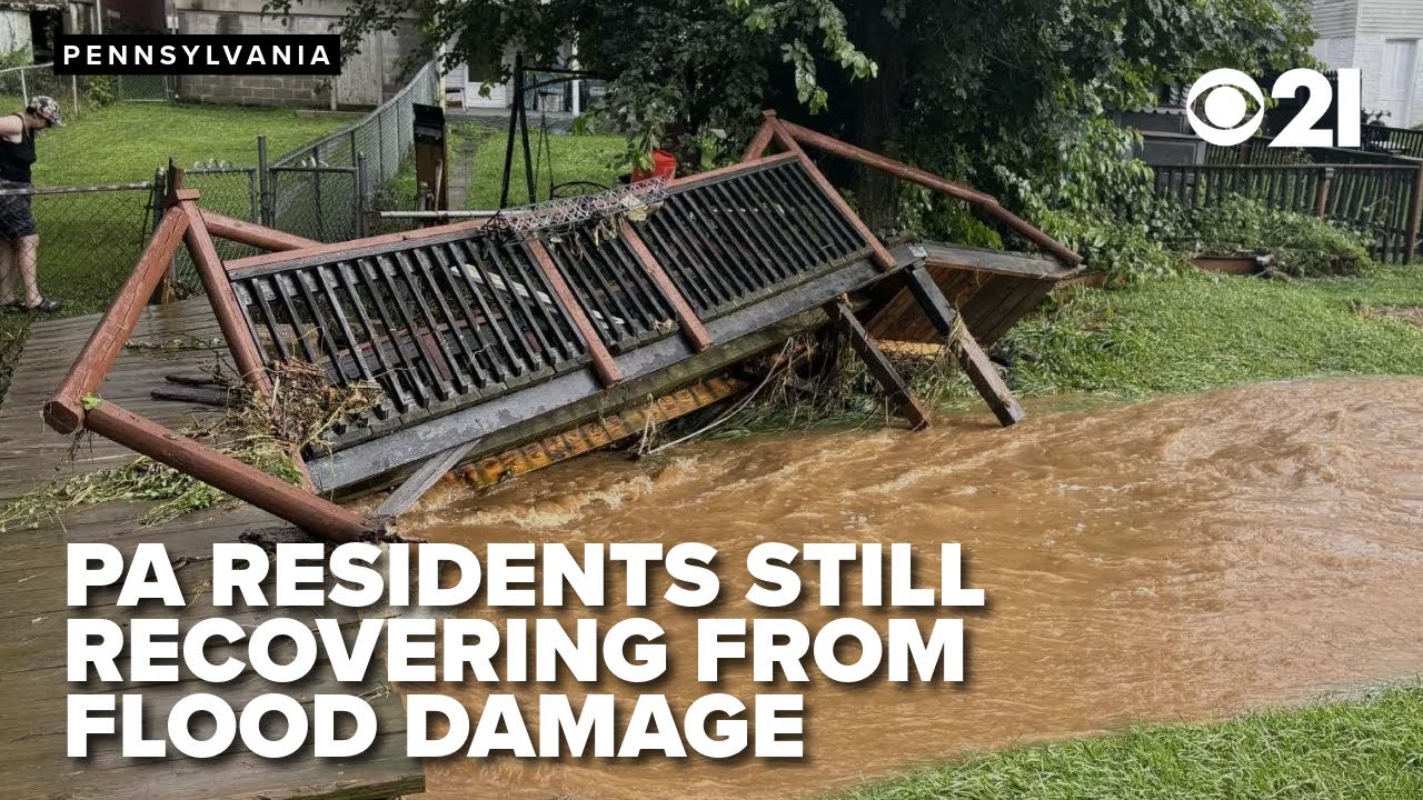 Flood damage still impacting multiple counties, rainfall washes out bridges and roads