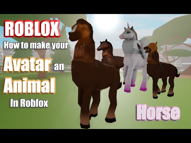 Roblox Character Model sheet Avatar, others, horse, fictional