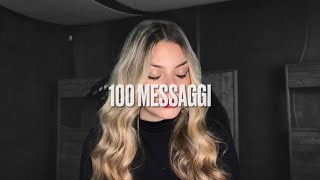 100 messaggi (Lazza) - cover Greta Lamay