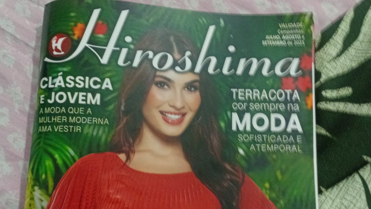 Abertura caixa Catálogo Hiroshima Camp Julho/ Agost/Set/ Dist. Revenda Muito♡♡♡
