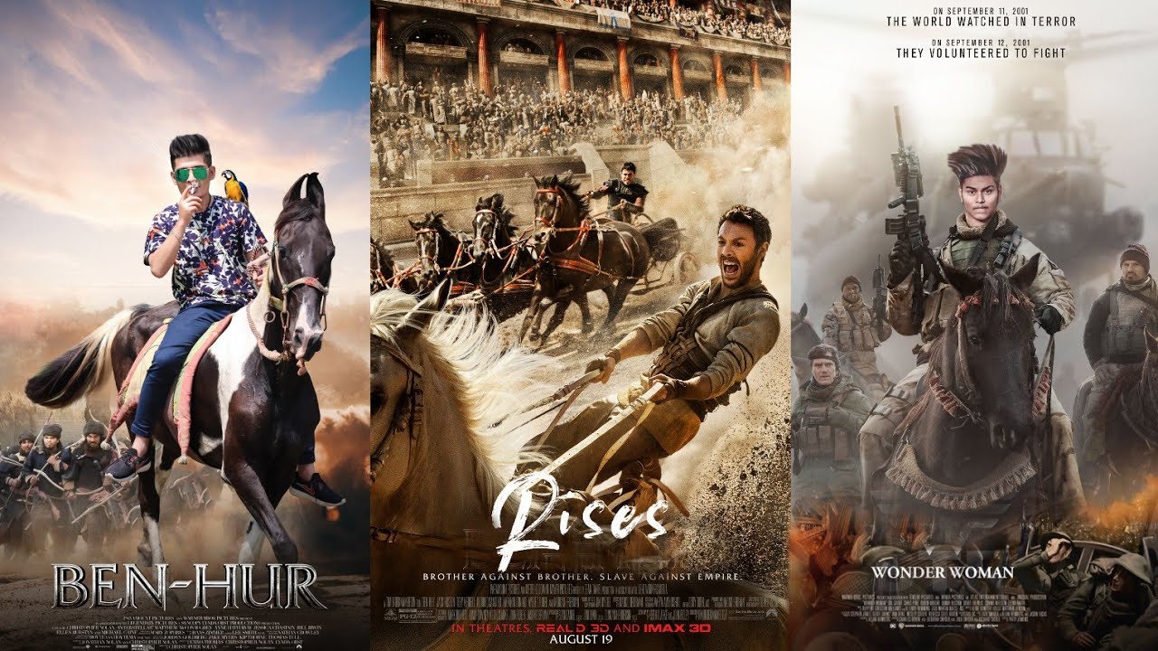 Action Movie Poster Photo Editing tutorial in picsart || Hollywood Movie Poster editing