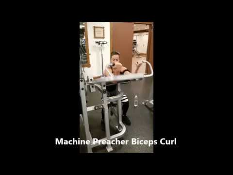 fitland How to Do Machine Preacher Biceps Curl Video