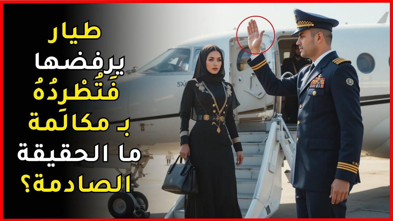 امرأة تُمنع من ركوب طائرتها الخاصة – طرد الطيار فور اكتشاف الحقيقة الصادمة