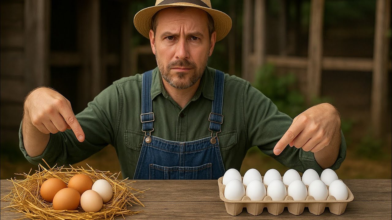 У Німеччині курячі яйця від фермера та магазині відрізняються?