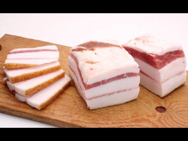 Самые вкусные рецепты засолки сала, быстрая сухая засолка + корейка
