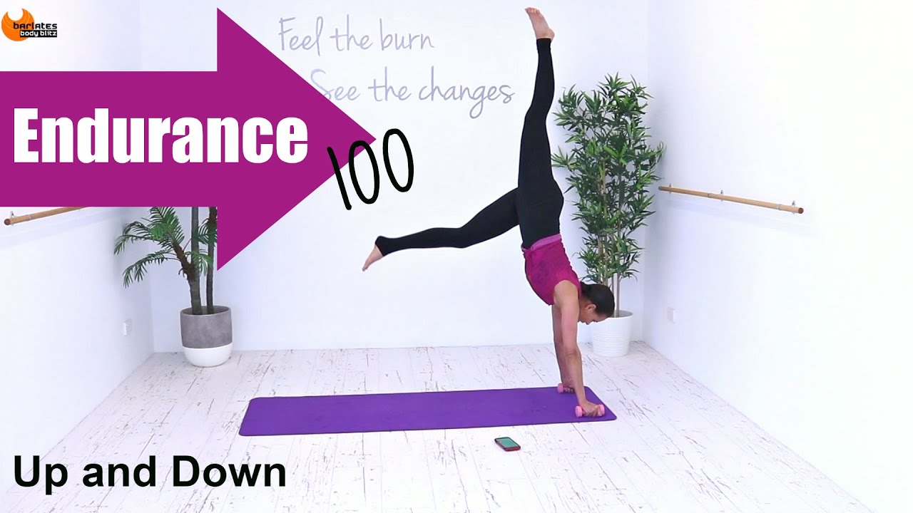 INTERVAL WORKOUT Cardio Sculpt WORKOUT -  Barlates Body Blitz Endurance 100 Up and Down