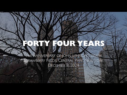 Forty Four Years: The Anniversary of John Lennon's Death (Live at Strawberry Fields)