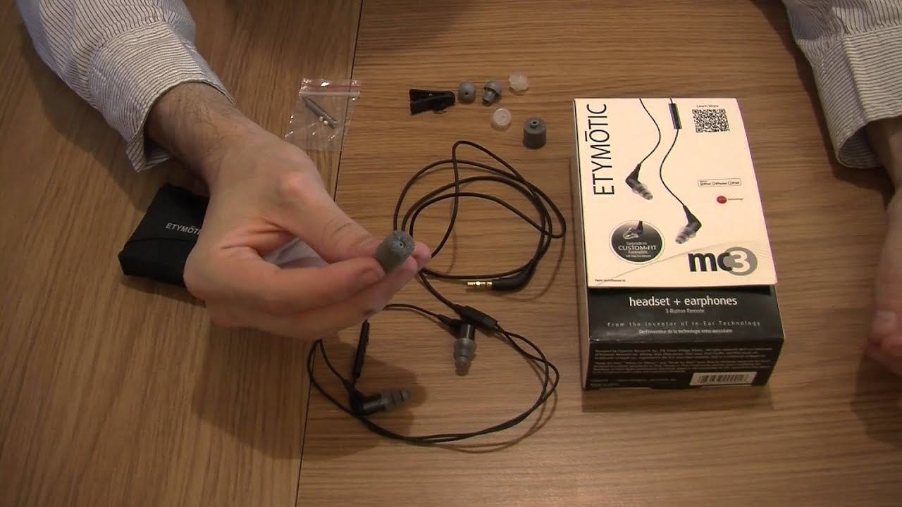 Review: Etymotic MC3 - YouTube