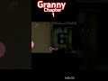 granny chepter 1 😱😱😱 electric dore skip😨😨😨 #ghost #scary #granny #youtubeshorts