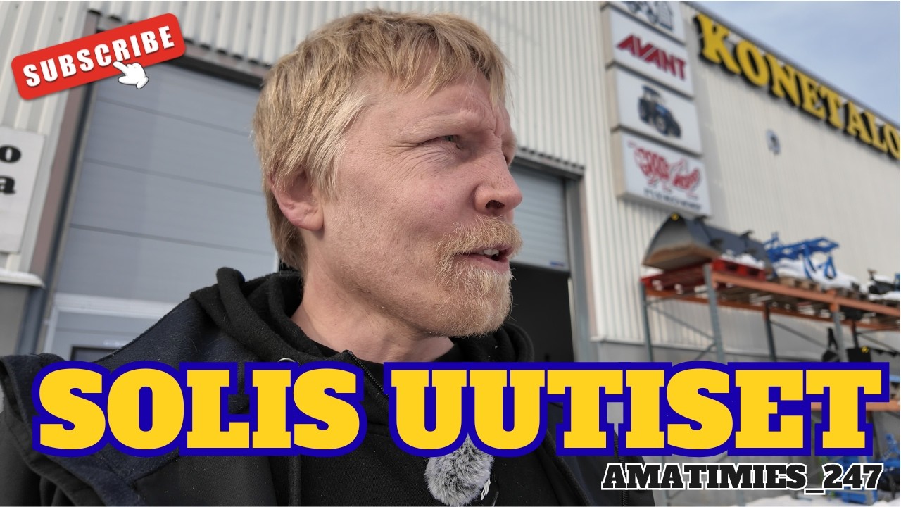 Solis uutiset, sekä 26 HST koppikoneen koeajo!