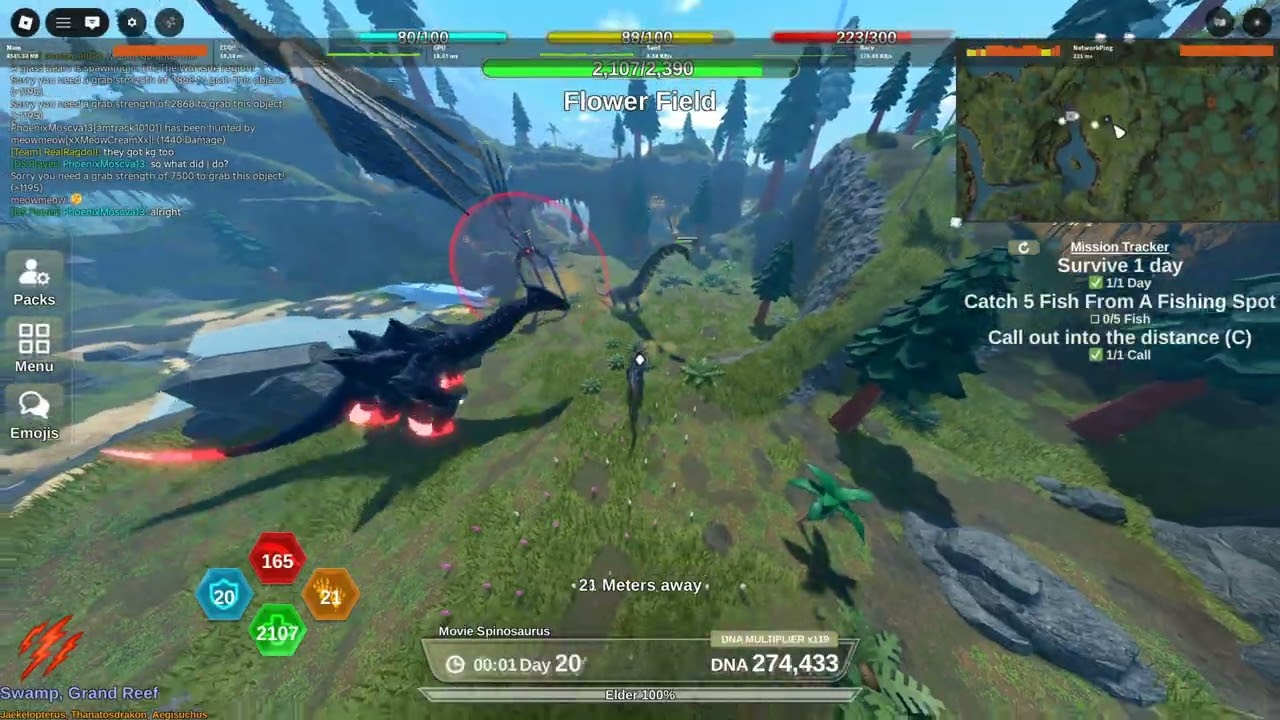 Roblox Dinosaur Simulator War Against Randoms