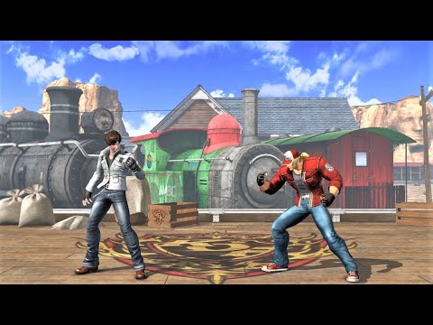 Text Book Comeback...Kyo Kusanagi vs Terry Bogard (Hardest AI) - KOF XIV