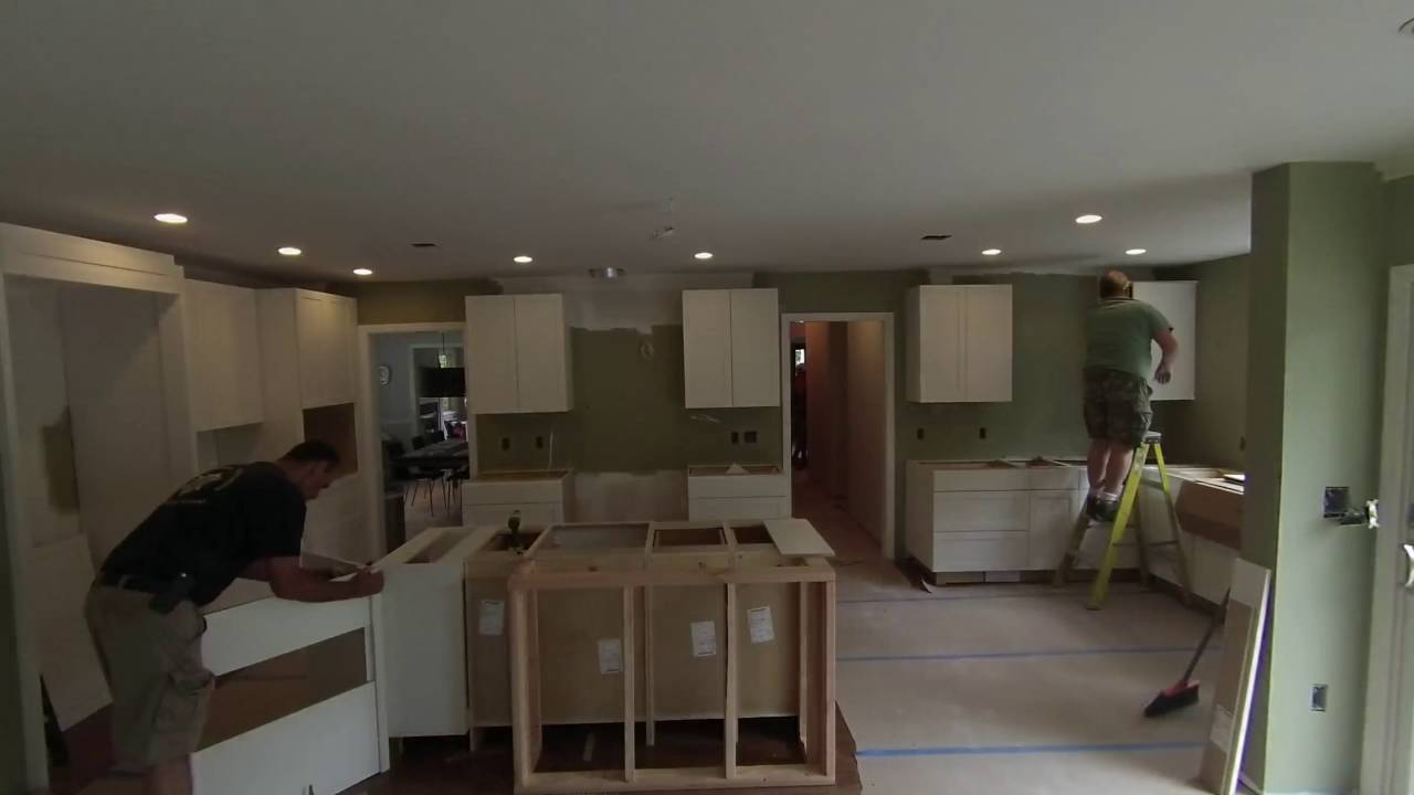 Kitchen Remodel in New Jersey Time Lapse Video - YouTube