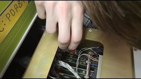 PDP-12: Adjusting the Torque on a TU-55 Tape Drive