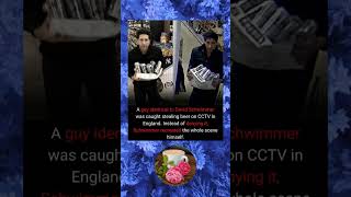 A guy identical to David Schwimmer was caught stealing beer on CCTV in England. Instead of denying i