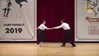 KLHC 2019 - Lindy Hop Showcase (couple) : Mazi B Park / Julie JS Lee