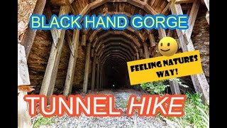 Black Hand Gorge Tunnel Ohio Hike (Rails to Trails)