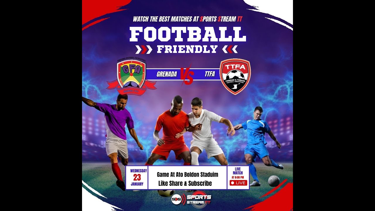 Caribbean Football Showdown | TTFA vs Grenada | Regional Friendly U20
