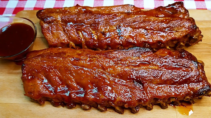 Salsa BBQ.💥El mejor truco para cocinar costillitas de cerdo al horno la mejor receta. 💥