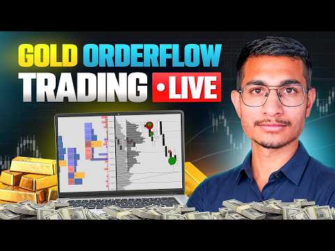 Gold (XAUUSD) Live Trading Today | Order Flow Volume Profile Live Trading | 1 June 2026