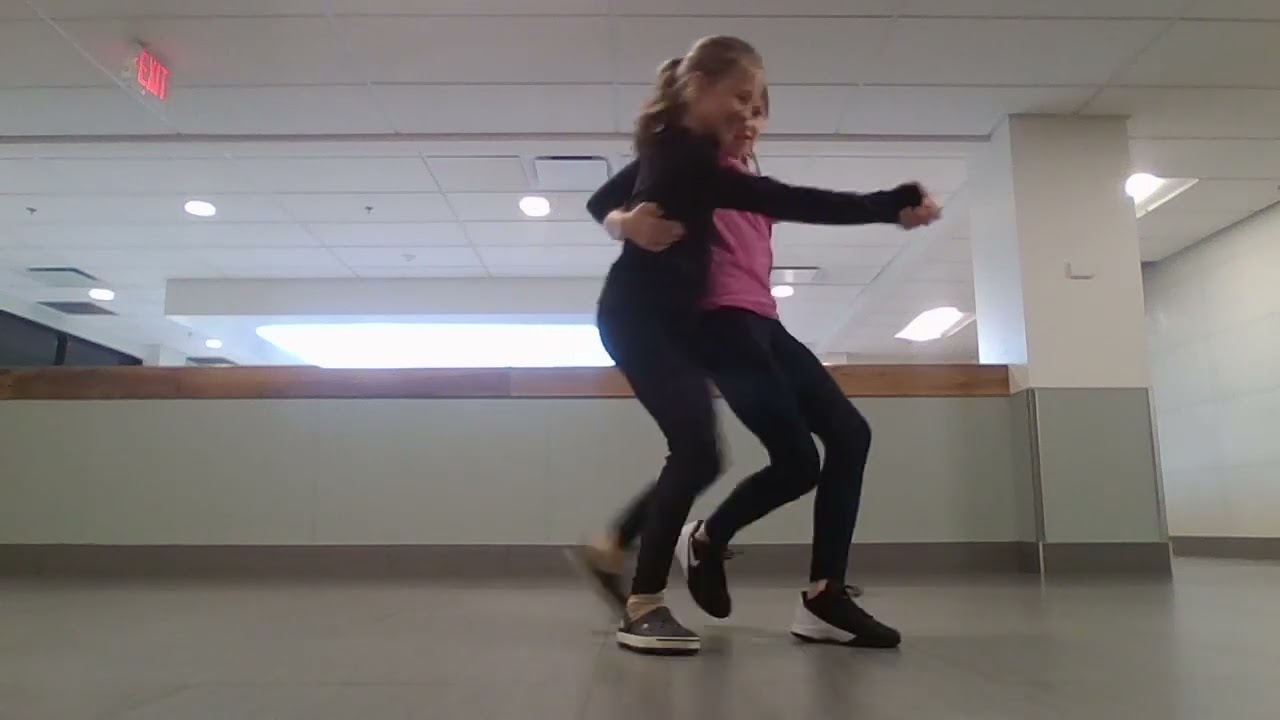 Smellanie and Micky doing there dance