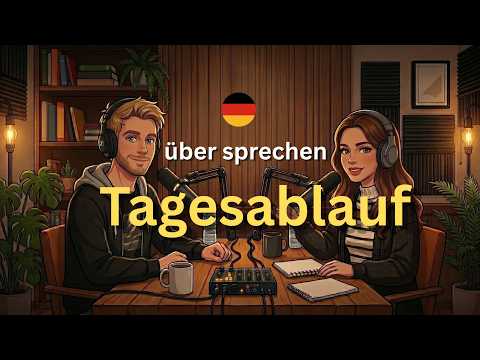 Talking About Daily Routine in German 🇩🇪 | Easy Deutsch Podcast