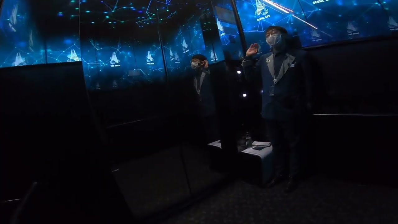 Riding the Double-Deck Sky Shuttle Elevator | Lotte World Tower South Korea 2020 Tour! 