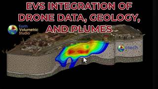 EVS Integration of Drone Data, Gology, and Plumes