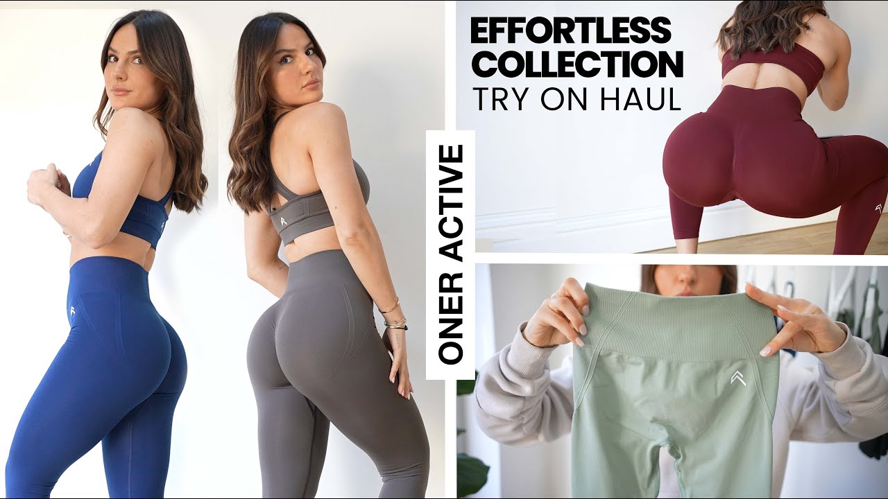 THESE ARE THE BEST LEGGINGS IN THE WORLD  ONER Active Effortless Try On  Haul 