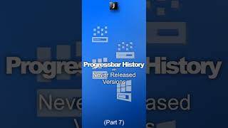 Progressbar History with Never Released Versions (Part 7)