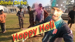 Holi Vlog Team Ne Kya Haal Kar Diya? Best Holi Celebration Ever Bindu Dirba