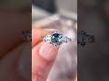 Luxury Engagement Ring 💍 | Blue Diamond Ring Close-Up | Fine Jewelry #diamond #ring #jewellery