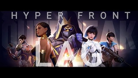 Hyper Front Official Launch Version | New Map | New Characters | Valorant Mobile Copy