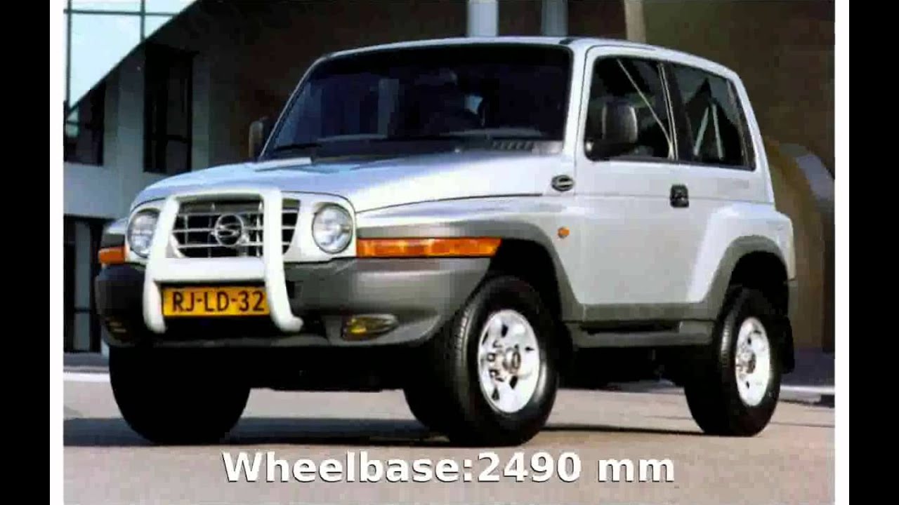 Ssangyong korando 2000